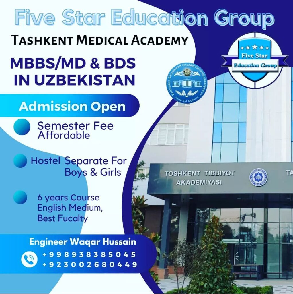 Mbbs In Tashkent Medical Accadmy 2022-23 - Mbbsintashkent.com Mbbs In ...